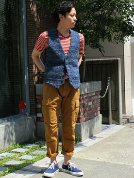 JOURNAL STANDARD 渋谷店 Eさん（メンズ・168cm）の春コーディネート