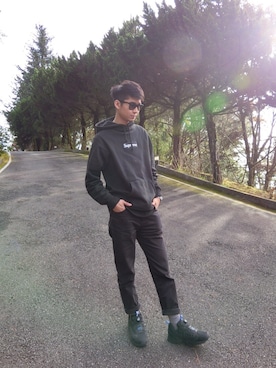 Ian Chenさん(メンズ・178cm)の冬コーディネート