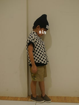 「5歳」｜「アイテム（その他シューズ）」を使った、*𝐧𝐚𝐫𝐲𝐮* さん（キッズ・100cm）の夏コーディネート