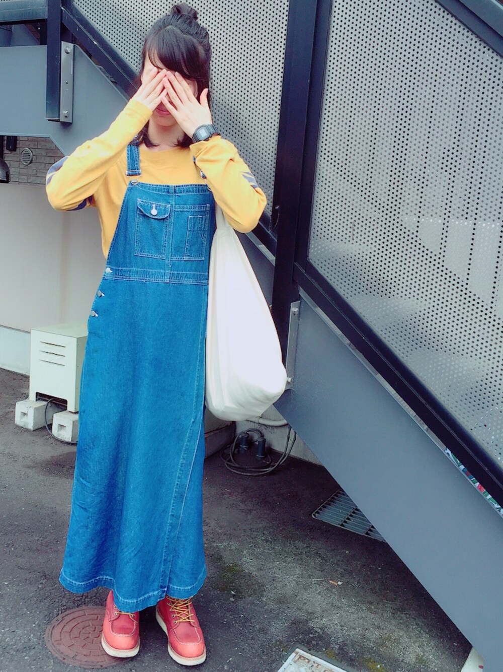 つなぎ/オールインワンを使った「レッドウィング」の人気ファッション