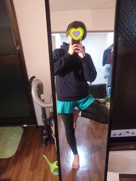 「chapter world（チャプターワールド）のアイテム（パンツ）」を使った、ゆりさん（レディース・158cm）の冬コーディネート