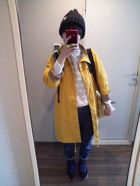 「春コート」｜ゆりさん（レディース・158cm）の春コーディネート