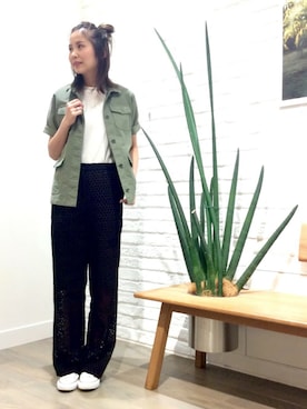 kurataniさん（レディース・165cm）の夏コーディネート