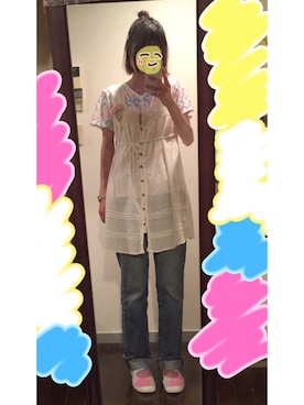 「keisuke kanda（ケイスケカンダ）のアイテム（アクセサリー）」を使った、iroha*kさん（レディース・163cm）の夏コーディネート