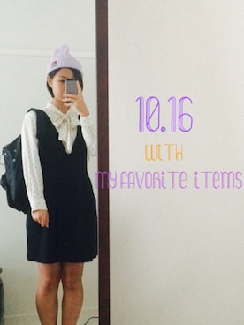 「BEN DAVIS（ベンデイビス）のアイテム（ハンチング/ベレー帽）」を使った、-Ran-さん（レディース・159cm）の秋コーディネート