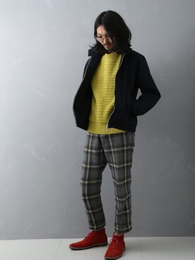 junya yoshinagaさん（メンズ・173cm）の春コーディネート