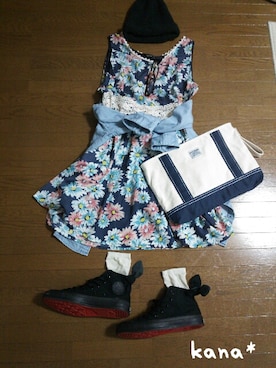 kana*さん（レディース・158cm）の春コーディネート