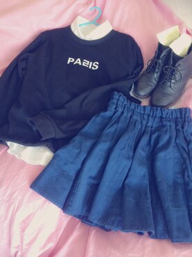 「NOHANT（ノアン）のアイテム」を使った、채수さん（レディース・163cm）の春コーディネート