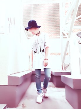 Gu ストレッチプラススキニージーンズａを使ったメンズ人気ファッションコーディネート Wear