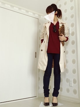 Ⓜ︎さん（レディース・152cm）の秋コーディネート