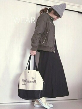 Ⓜ︎さん（レディース・152cm）の冬コーディネート