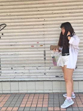 「H&M（エイチ・アンド・エム）のアイテム（カバーオール）」を使った、NO NAMEさん（レディース・158cm）の秋コーディネート