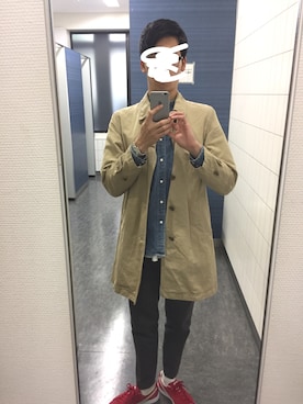 「JOURNAL STANDARD relume（ジャーナルスタンダード　レリューム）のアイテム（その他アウター）」を使った、katsuさん（メンズ・175cm）の秋コーディネート