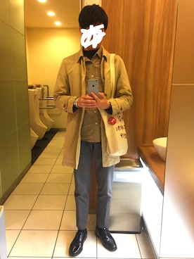 「JOURNAL STANDARD relume（ジャーナルスタンダード　レリューム）のアイテム（その他アウター）」を使った、katsuさん（メンズ・175cm）の秋コーディネート