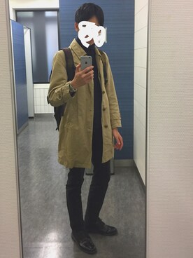 「JOURNAL STANDARD relume（ジャーナルスタンダード　レリューム）のアイテム（その他アウター）」を使った、katsuさん（メンズ・175cm）の秋コーディネート
