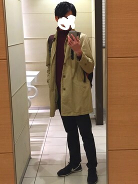 「JOURNAL STANDARD relume（ジャーナルスタンダード　レリューム）のアイテム（その他アウター）」を使った、katsuさん（メンズ・175cm）の秋コーディネート