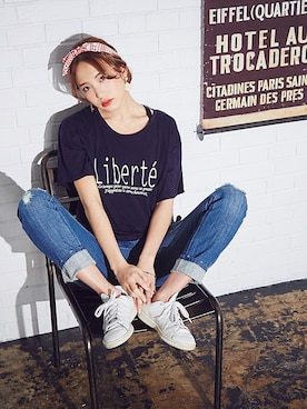 「夢展望（ユメテンボウ）のアイテム」を使った、夢展望（YUMETENBO)さん（レディース・163cm）の春コーディネート