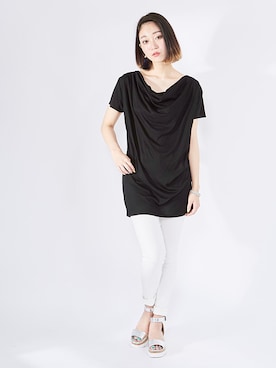 「 大人カジュアル」｜夢展望（YUMETENBO)さん（レディース・163cm）の春コーディネート