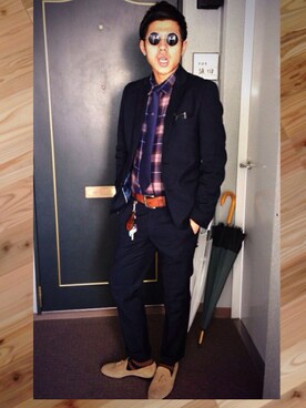 87kenさん（メンズ・173cm）の夏コーディネート