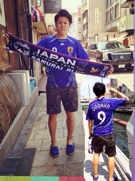 87kenさん（メンズ・173cm）の夏コーディネート