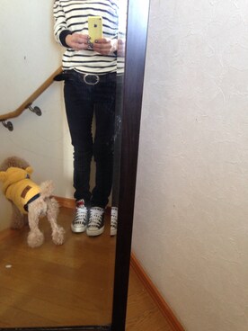 「Mansant（マンサント）のアイテム」を使った、miさん（レディース・160cm）の春コーディネート