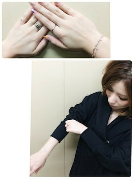 「アイテム（ブレスレット）」を使った、okiayuさん（レディース・144cm）の春コーディネート