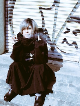 「和装」｜「アイテム（スウェット）」を使った、ユメさん（レディース・161cm）の春コーディネート