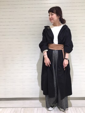 てらさんさん（レディース・157cm）の秋コーディネート