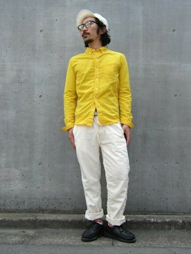 中井　皓次さん（メンズ・166cm）の春コーディネート