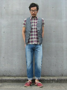 中井 皓次さん(メンズ・166cm)の夏コーディネート