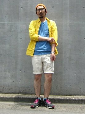 中井　皓次さん（メンズ・166cm）の夏コーディネート