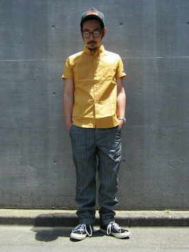 中井　皓次さん（メンズ・166cm）の夏コーディネート