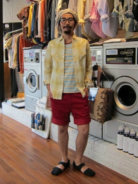 中井 皓次さん(メンズ・166cm)の夏コーディネート