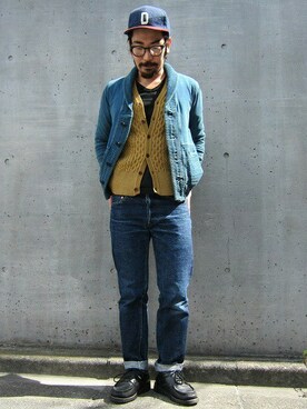 中井 皓次さん(メンズ・166cm)の秋コーディネート