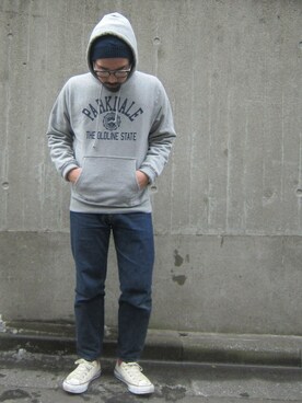 中井 皓次さん(メンズ・166cm)の冬コーディネート