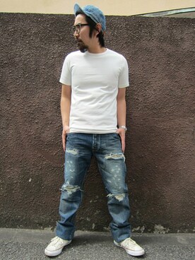 中井　皓次さん（メンズ・166cm）の春コーディネート