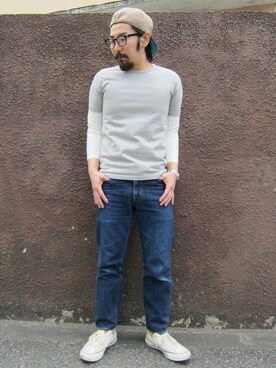 中井 皓次さん(メンズ・166cm)の春コーディネート