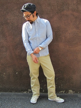 中井　皓次さん（メンズ・166cm）の春コーディネート