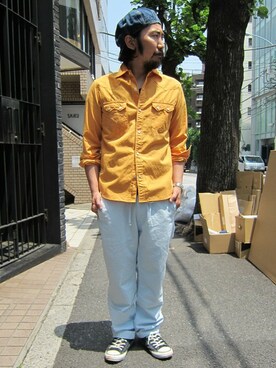 中井 皓次さん(メンズ・166cm)の春コーディネート