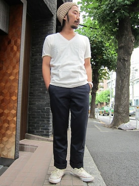 中井　皓次さん（メンズ・166cm）の夏コーディネート