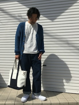 中井　皓次さん（メンズ・166cm）の春コーディネート