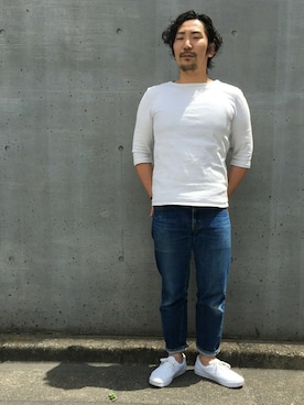 中井　皓次さん（メンズ・166cm）の春コーディネート