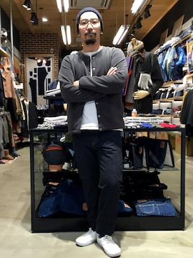 中井　皓次さん（メンズ・166cm）の秋コーディネート