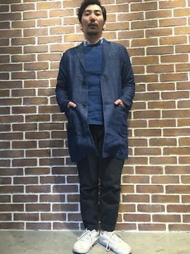 中井　皓次さん（メンズ・166cm）の春コーディネート