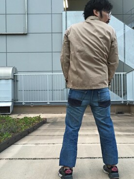 中井　皓次さん（メンズ・166cm）の春コーディネート
