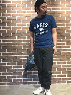 中井　皓次さん（メンズ・166cm）の春コーディネート