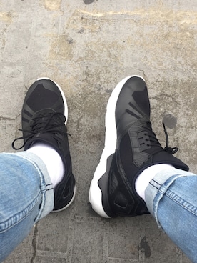 「adidas CONSORTIUM（アディダスコンソーシアム）のアイテム」を使った、Matsumaruさん（メンズ・183cm）の夏コーディネート