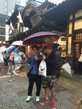 「ISAMU KATAYAMA BACKLASH（イサムカタヤマバックラッシュ）のアイテム（バッグ）」を使った、Ji⭐さん（メンズ・166cm）の秋コーディネート