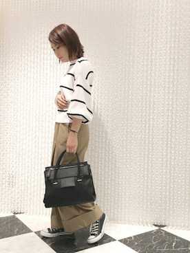 「OSMOSIS（オズモーシス）のアイテム」を使った、OSMOSIS天王寺ミオ店さん（レディース・155cm）の夏コーディネート