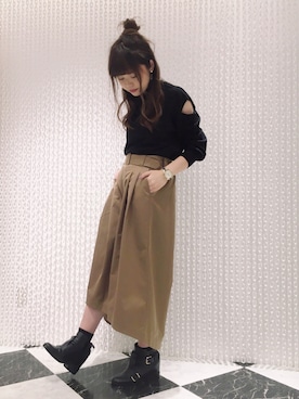 OSMOSIS天王寺ミオ店さん（レディース・167cm）の秋コーディネート